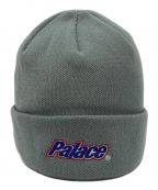 PALACEパレス）の古着「Lowercase Cuff Beanie/ニットキャップ」｜グレー