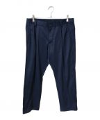 adidasアディダス）の古着「CLUBHAUS Wide Tapered Pants」｜ネイビー