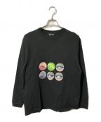 WIND AND SEAウィンダンシー）の古着「TONDABAYASHI RAN L/S T-SHIRT」｜ブラック