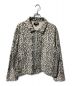 stussy（ステューシー）の古着「leopard mesh zip jacket」｜ベージュ