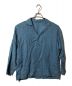 HOMME PLISSE ISSEY MIYAKE（オムプリッセ イッセイ ミヤケ）の古着「COTTON LINEN SHIRT」｜ブルー