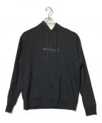 Yohji Yamamoto pour homme×New Eraヨウジヤマモト プールオム×ニューエラ）の古着「Sweat Pullover Hoodie」｜ブラック