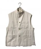 AURALEEオーラリー）の古着「Hard Twist Double Cloth Vest」｜ベージュ