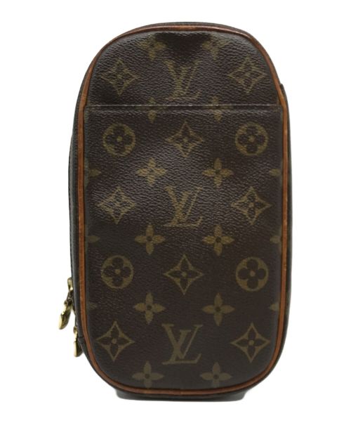 LOUIS VUITTON（ルイ ヴィトン）LOUIS VUITTON (ルイ ヴィトン) ポシェットガンジュ ブラウンの古着・服飾アイテム