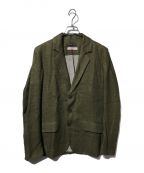 FRANK LEDERフランクリーダー）の古着「15SS Green Linen Jacket」｜グリーン