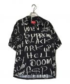 SUPREMEシュプリーム）の古着「20AW Black Art Rayon S/S Shirt/半袖シャツ」｜ブラック