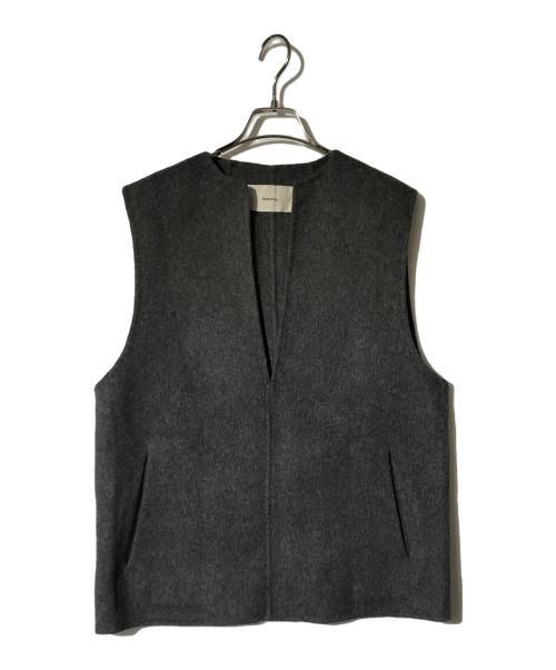 TODAYFUL（トゥデイフル）TODAYFUL (トゥデイフル) Keyneck Wool Vest グレー サイズ:FREEの古着・服飾アイテム