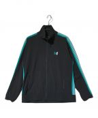 Needles×B'2ndニードルズ×ビーセカンド）の古着「別注 Track Jacket poly ripstop/0T1620」｜ブラック×グリーン