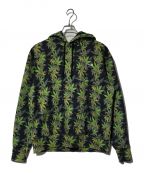 SUPREME×THE NORTH FACEシュプリーム×ザ ノース フェイス）の古着「Leaf Hooded P／O Sweat Shirt」｜グリーン