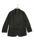 WILDSIDE YOHJI YAMAMOTOワイルドサイド ヨウジ ヤマモト）の古着「Cotton Chino 2B Tailored Collar Jacket」｜ブラック