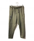 F.C.R.B.エフシーアールビー）の古着「POLARTEC POWER STRETCH TRAINING PANTS」｜グリーン