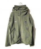 F.C.R.B.エフシーアールビー）の古着「POLARTEC CLASSIC FLEECE HOODED JACKET」｜グリーン