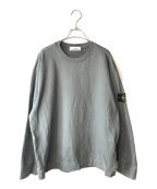 STONE ISLANDストーンアイランド）の古着「HEAVY COTTON JERSEY GARMENT DYED」｜グレー