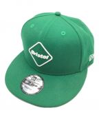 New Era×F.C.Real Bristolニューエラ×エフシーレアルブリストル）の古着「EMBLEM 59FIFTY CAP」｜グリーン