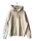 SUPREMEシュプリーム）の古着「Peace Hooded Sweatshirt」｜グレー