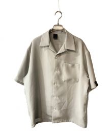 N.HOOLYWOOD（エヌ ハリウッド）の古着「Compile Line HALF SLEEVE BIG SHIRT」｜グレー