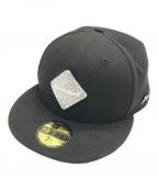 F.C.R.B.×New Eraエフシーアールビー×ニューエラ）の古着「RHINESTONE EMBLEM 59FIFTY CAP」｜ブラック