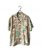 Sun Surfサンサーフ）の古着「RAYON HAWAIIAN SHIRT “PANIOLO COUNTRY”」｜レッド×ホワイト