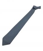 HERMESエルメス）の古着「CRAVATE TWILL TIE」｜ブルー