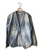 nonnativeノンネイティブ）の古着「RANCHER SHIRT JACKET」｜インディゴ