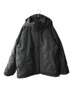 DANTONダントン）の古着「ARMY HOODED JACKET」｜ブラック