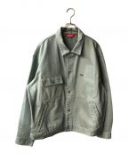 SUPREMEシュプリーム）の古着「Denim Chore Trucker Jacket」｜グリーン