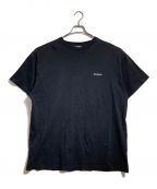 BALENCIAGAバレンシアガ）の古着「Logo ミディアムフィット Tシャツ」｜ブラック