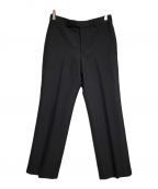 JOHN LAWRENCE SULLIVANジョン ローレンス サリバン）の古着「MOHAIR WOOL STRAIGHT TROUSERS」｜グレー