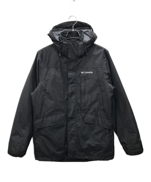 Columbia（コロンビア）Columbia (コロンビア) ライナー付マウンテンパーカー ブラック サイズ:Sの古着・服飾アイテム