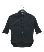 MADISON BLUEマディソンブルー）の古着「J．BRANDLEY CUFF SHIRT」｜ブラック