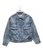 LEVI’S MADE&CRAFTEDリーバイス メイドアンドクラフテッド）の古着「OVERSZD TYPE II TRUCKER JACKET」｜ブルー