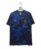 NIKE×F.C.R.B.ナイキ×エフシーレアルブリストル）の古着「カモフラカットソー」｜ブルー