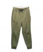 F.C.R.B.エフシーアールビー）の古着「STRETCH KNIT RIBBED LOUNGE PANTS」｜カーキ