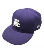 New Era×BACK CHANNELニューエラ×バックチャンネル）の古着「キャップ」｜パープル