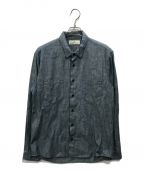 STONE ISLANDストーンアイランド）の古着「Cotton Denim Chambray Shirt(コットンデニムシャンブレーシャツ)」｜ブルー