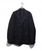 Engineered Garments×BEAMS PLUSエンジニアド ガーメンツ×ビームスプラス）の古着「別注 MID FIELD DOUBLE BRESTED BLAZER UNIFORM SERGE」｜ネイビー