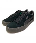 PUMA×Diaspora Skateboardsプーマ×ディアスポラスケートボードズ）の古着「PUMA SUEDE SKATE NITRO DIASPORA PUMA BLACK」｜ブラック