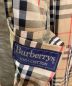 中古・古着 Burberry's (バーバリーズ) 裏ノバチェックトレンチコート カーキ サイズ:48：12000円