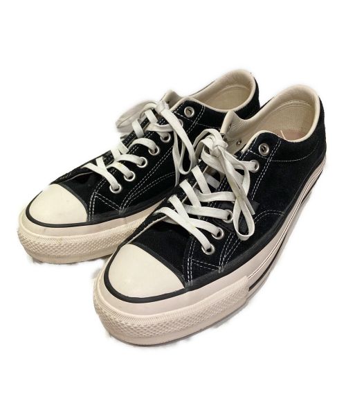 CONVERSE ADDICT（コンバース アディクト）CONVERSE ADDICT (コンバース アディクト) N.HOOLYWOOD (エヌ ハリウッド) ローカットスニーカー ブラック サイズ:27.5cmの古着・服飾アイテム