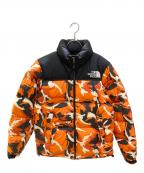 THE NORTH FACEザ ノース フェイス）の古着「ノベルティヌプシジャケット」｜ブラック×オレンジ