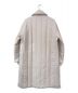 MATSUFUJI (マツフジ) WOOL Stripe Quilted Double-Breasted COAT ベージュ サイズ:3：17000円