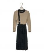 HER LIP TOハーリップトゥ）の古着「Saint Honore Long Dress」｜ブラック