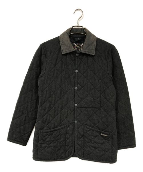 LAVENHAM（ラベンハム）LAVENHAM (ラベンハム) キルティングジャケット グレー サイズ:XSの古着・服飾アイテム