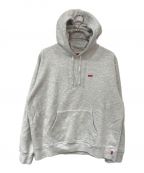 SUPREMEシュプリーム）の古着「Small Box Hooded Sweatshirt」｜グレー