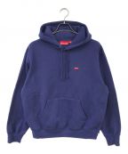 SUPREMEシュプリーム）の古着「Small Box Hooded Sweatshirt」｜ネイビー