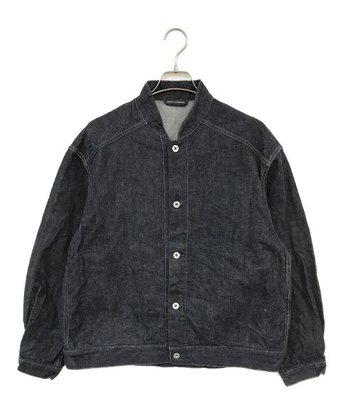 BLURHMS（ブラームス）blurhms (ブラームス) 12.9OZ Denim Stand Collar Jacket インディゴ サイズ:3の古着・服飾アイテム