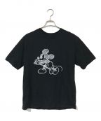 NUMBER (N)INE×DISNEYナンバーナイン×ディズニー）の古着「プリントTシャツ」｜ブラック