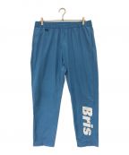 F.C.R.B.エフシーアールビー）の古着「LOGO APPLIQUE TRAINING PANTS」｜ブルー