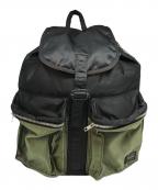 PORTERポーター）の古着「TANKER DAYPACK」｜オリーブ