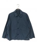 MARGARET HOWELLマーガレットハウエル）の古着「FINE COMPACT COTTON POPLIN」｜ネイビー